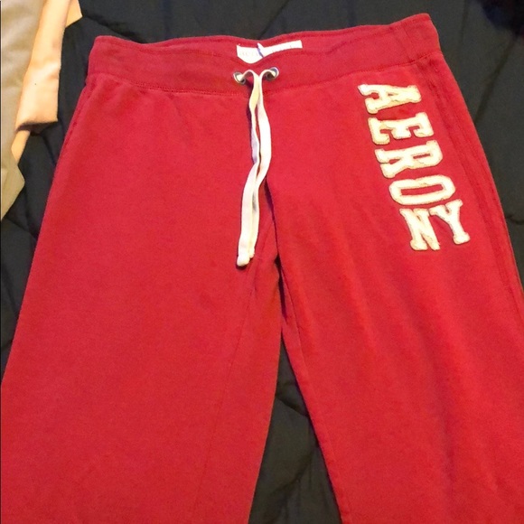 Aeropostale Red Sweats! - Picture 1 of 4